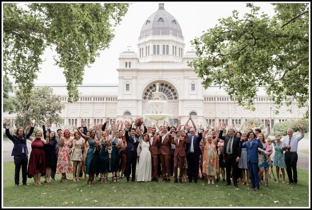Top 15 Wedding Photo Locations Melbourne Couples Love 2 wedding photography in front of melbourne carlton gardens