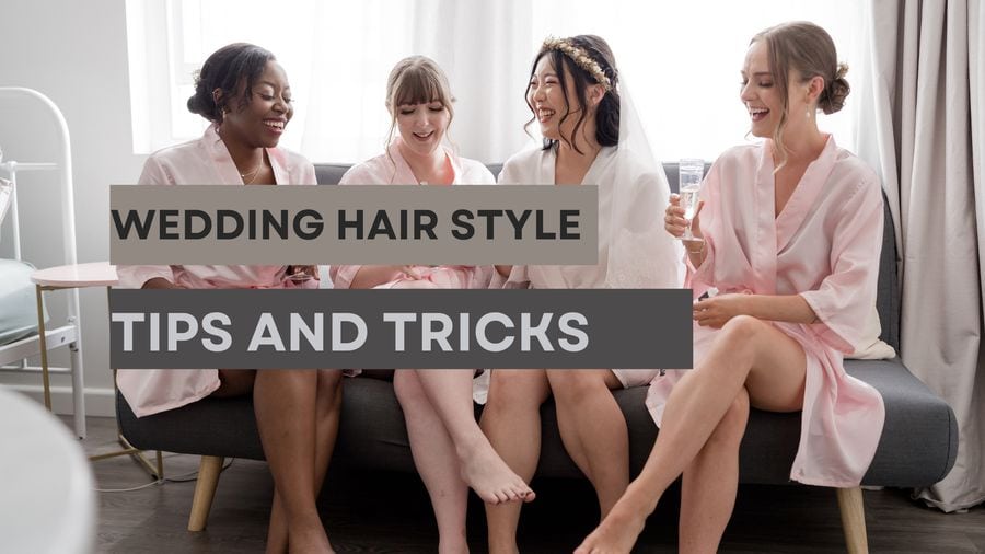 wedding hair style tips