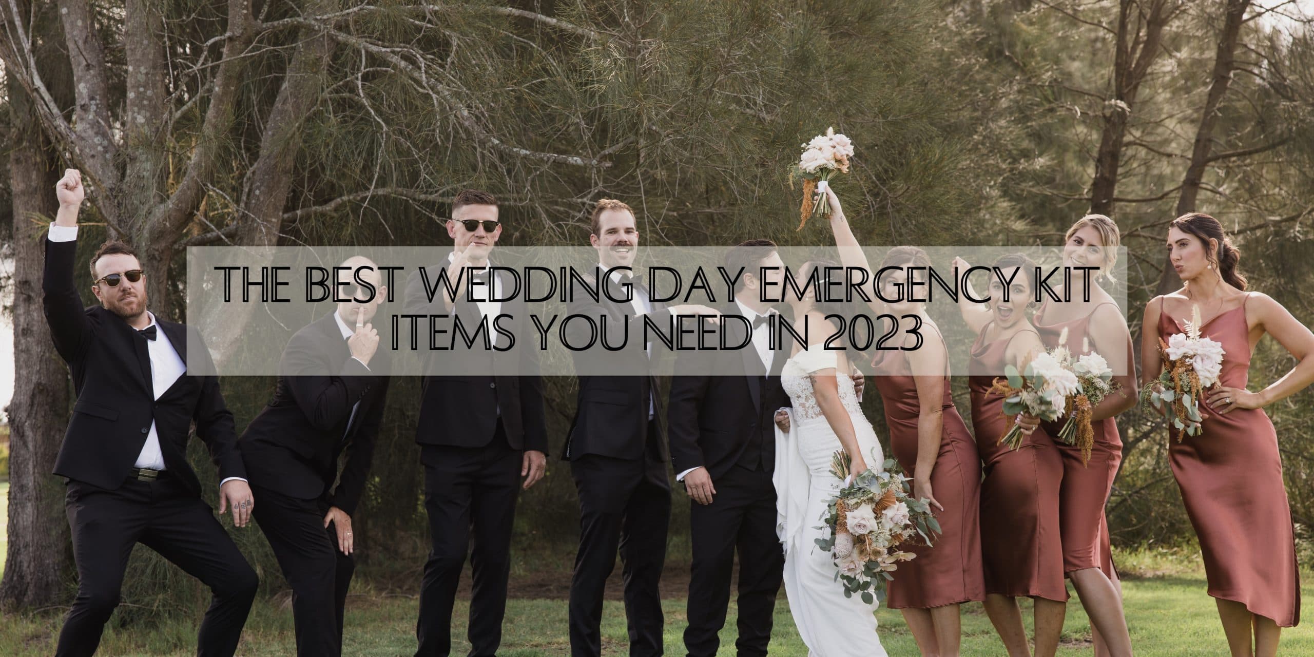 emergency wedding kit