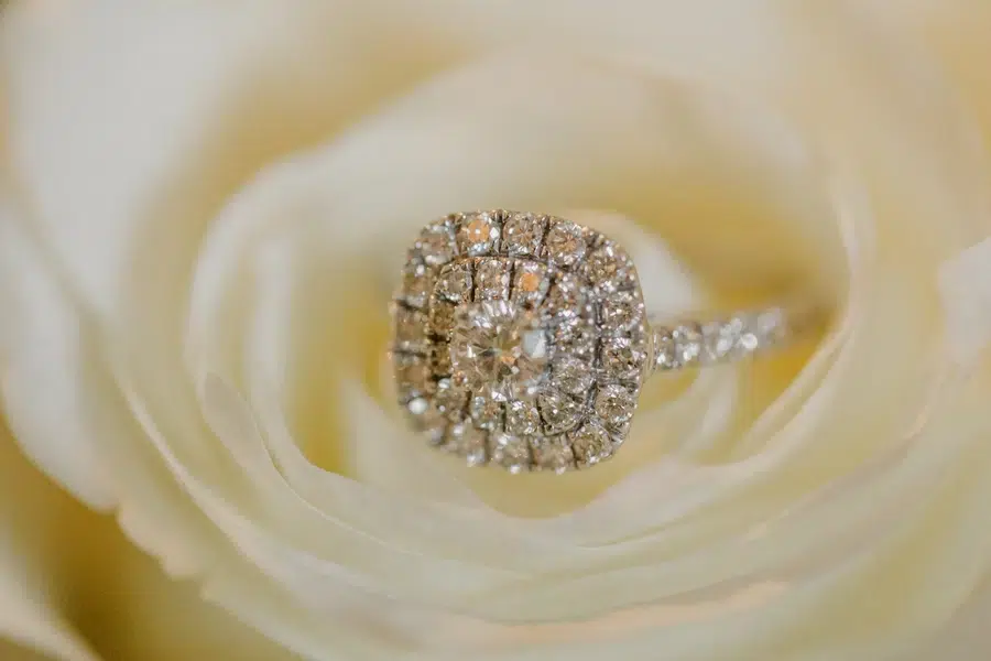 Diamond-ring-on-flower