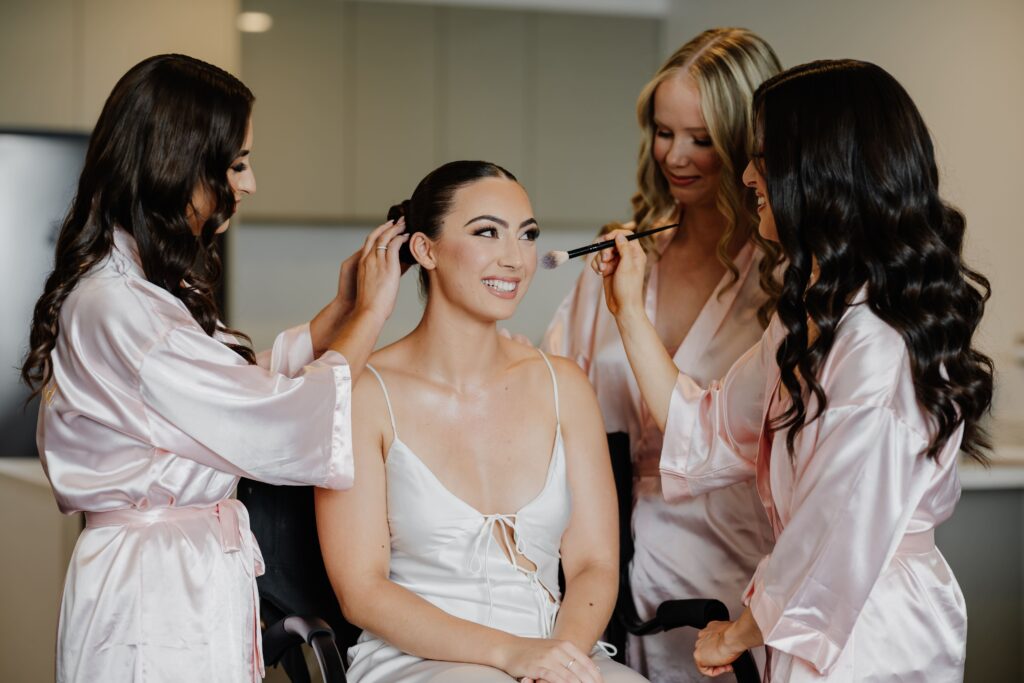 wedding emergency kit bride getting ready