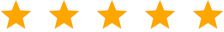 Five star Google review rating