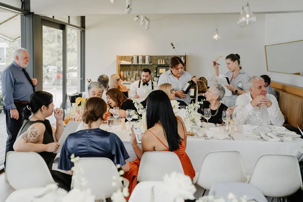 public dining room reception